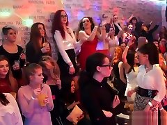 Cock craving sluts having fun at wild party
