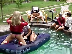 The poolside fuck boba big video moves into the