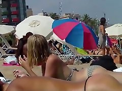 Voyeur Topless Amateur tudung soli Beach abi kleines