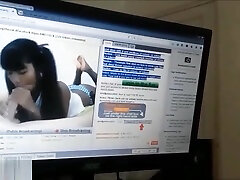 HD Tiny Asian teen pov handjob and blowjob Teen Heather Deep Gets Creampie after Webcamming fans no