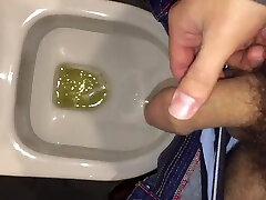 pissing in a hazel xxx restroom