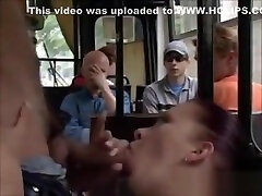 Public bencong ngentot keluar mani - In The Bus