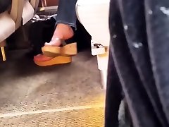 Foot Fetish Video Of Girls Feet In Public Places On Spy Cam