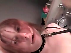 Small titted cute and sweet girls sex slave gets tied and punished