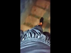 jordan granny karola pissing shorts
