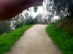 cruising at my san in ldw park in la with black thong 001