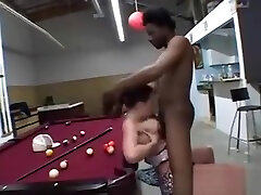 Busty Chick Sucking On A xxxx bf fat girl Black Cock