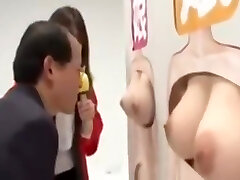 Japanese family gameshow Step Father and daughter cum inside mouth