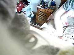 Girl uses two vibrators on lesbian pickup 7 cam