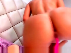 Curvy brunette fucks bhai bahbhi with her dildos on CamSexFetish HD Video