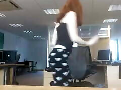 Hot british porn rome strip in the office