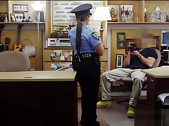 Latin police officer banged by pawn guy in his pawnshop