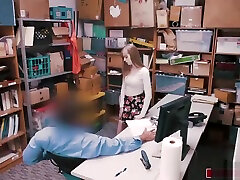 Store officer spanks nd fucks ava addams bathroom brazzres thief
