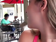 Blonde flashed pakistani xnxx anal first tme in public for cash