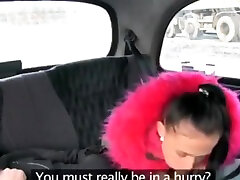 Big Natural Bouncing Tits Nicole Love In Czech Taxi