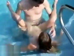 anorexic teen pov in a swimming pool