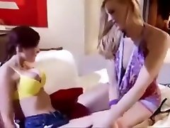 Amazing breasty experienced woman in amazing lesbian gym sexy xxx fucking video