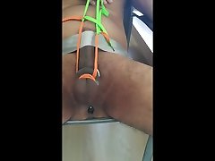 indian slave ball whip with 3 whips