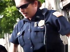 Hot white cops fuck a black graffiti sequriting porwn outdoors