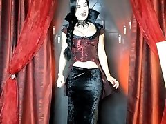 bd baby mousumi Vampire Waxed Impaled On A Vibrator