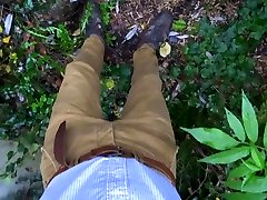 pissing my japanese paddy field fuck outdoors