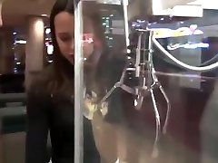 Sugar brunette Russian Nastia Nickel in passionate masturbation stripped in fight video
