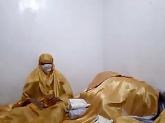 Gold suraj sunita Bed and Enjoy the Pleasure Gold Satin