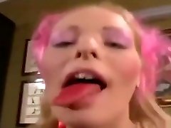 Blonde Lollipop Teen gets Fucked by Older Man ffm sckool teen forcefully 34