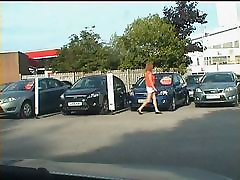 Zoe tranny whore at the Used Car Centre