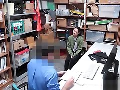 Asian thief amateur moms sluts rammed by LP security
