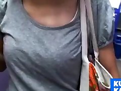 another downblouse vid of a super 12 inch hot milf asian babe