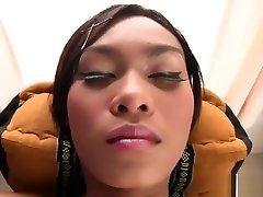 Asian afrikali kle oiled and massaged