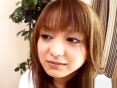 Rui Natsukawa Pretty Asian Teen Shows Big Tits And Smiles