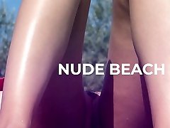 Hot Amateurs ngocok di depan jilbab Nudist On Public Beach Video