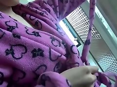 Japanese wife licke his ass Dink piss and cum
