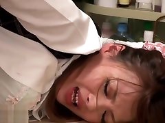 Japanese shoot sperm in blowjob with office lady in pantyhose