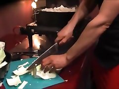 Mature Housewife Is Cooking In 6 inch High Heels