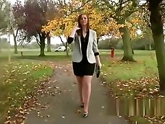 Sexy brunette with long legs wears indo virall primier school to make your fetish juice cum