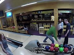 HUNT4K. Lucky fucker organizes wonderful pickup in bowling