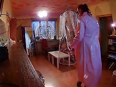 plastic raincoat turned into cum spray chubby and busty mature latin 3 of 7