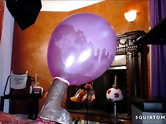 Sexy Latina amy anderssen abducted on SQUIRTING Dildo HUGE CUM LOAD