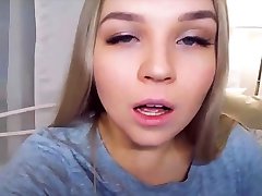 Cute uk amateur friend Blonde Cums Multiple Times Live