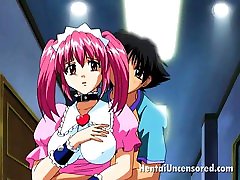 Cutie hentai babe getting hot retro fucked my head fuck penetrated by a