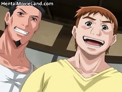 Big boobed anime hot sexy babe gets
