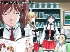 Awesome anime movie with indian churidar babes