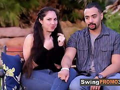 Hot couples share a sex talk before sex