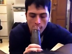 White indian sane lone sax com Young Boy Sucking Black Cock Eating Cums