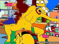 Simpsons tied up france porn
