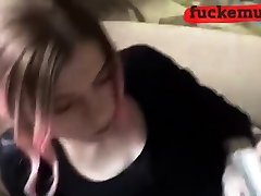 Horny sluts giving blowjob to pizza unstoppable forced squirt guy