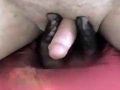 Fat wife sucking monster black cock Guy Fucks Her Nylon Feet